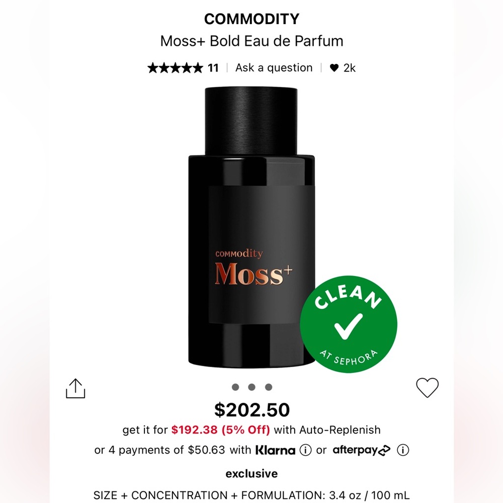 Commodity Moss+ Deluxe sample
